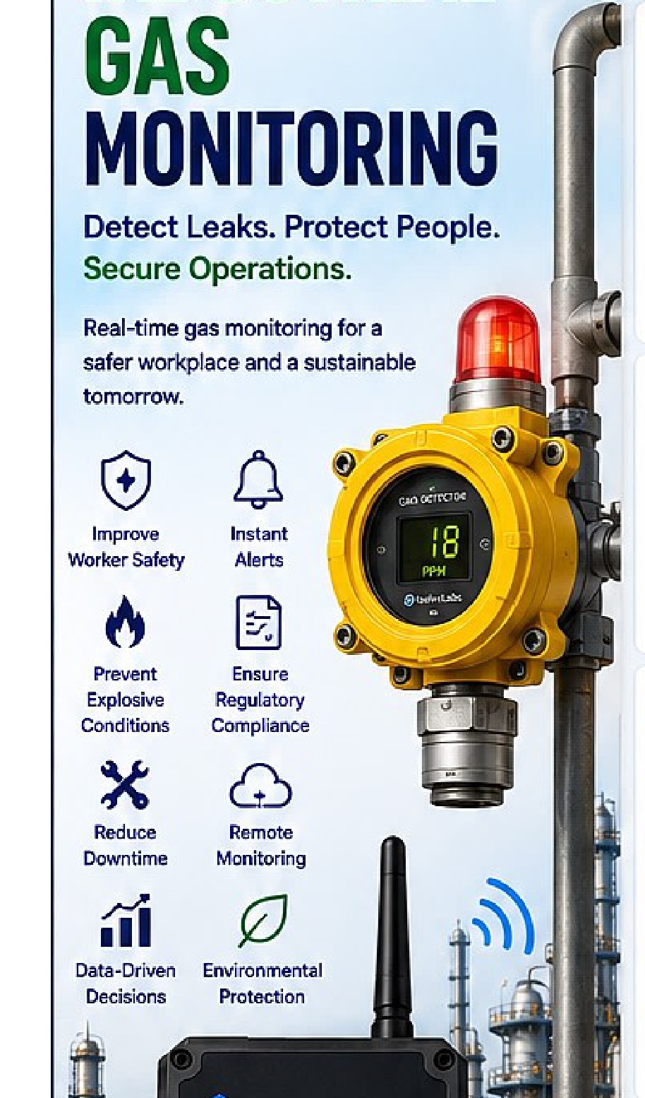 Industrial Gas Monitoring